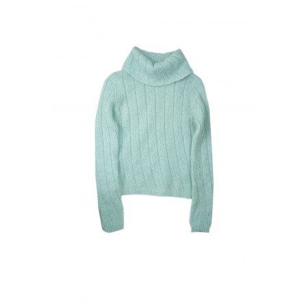 MOHAIR SWEATER PALE TURQUOISE