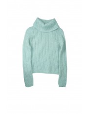 MOHAIR SWEATER PALE TURQUOISE