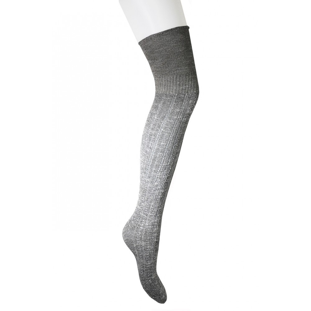 Soft-Knit Above The Knee Socks