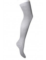 SOFT-RIBBED ABOVE THE KNEE SOCKS