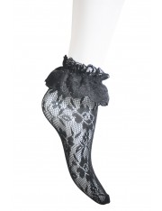 RUFFLED LACE SOCKS - Sold Out