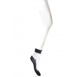 SPOTTED SHEER SOCKS - Sold Out