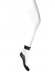 SPOTTED SHEER SOCKS - Sold Out