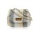 ISABELLA HAND-PAINTED LEATHER BAG SILVERY LEMON