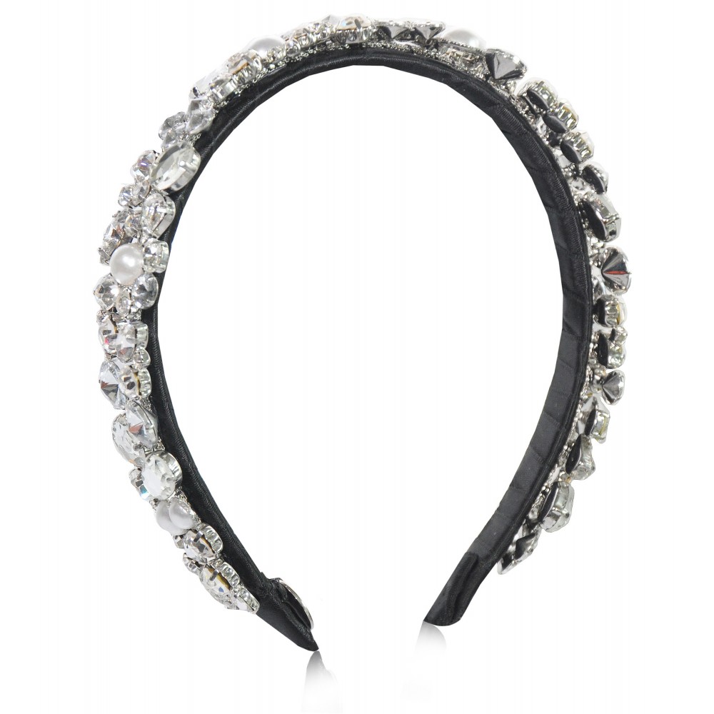Quenelle Crystal Headband