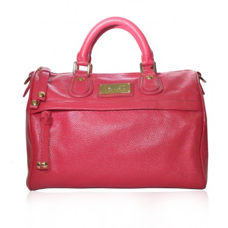 Kent Leather Bag Rouge Berry