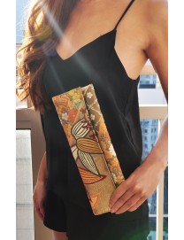 SASANOHA.1 OBI WRISTLET CLUTCH