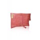 ORIGAMI LEATHER BAG CANDY PINK