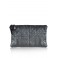 MELINE FAUX LEATHER CLUTCH SHOULDER BAG