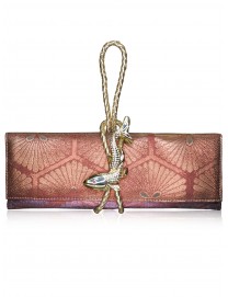 Maya.1 Obi Knot Leather Strap Clutch