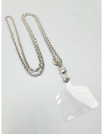 Silver Mobile Chain Strap