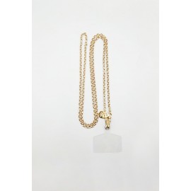 18k Gold-Plated Mobile Cross Body + Bag Chain Strap